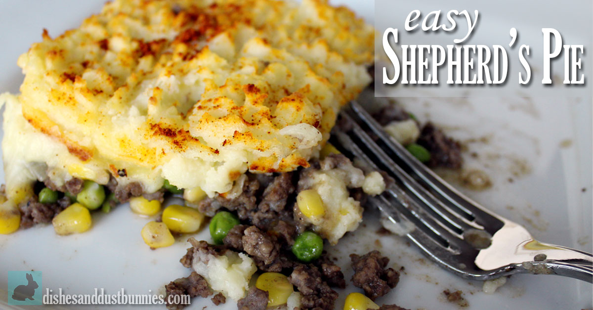 Easy Shepherd’s Pie