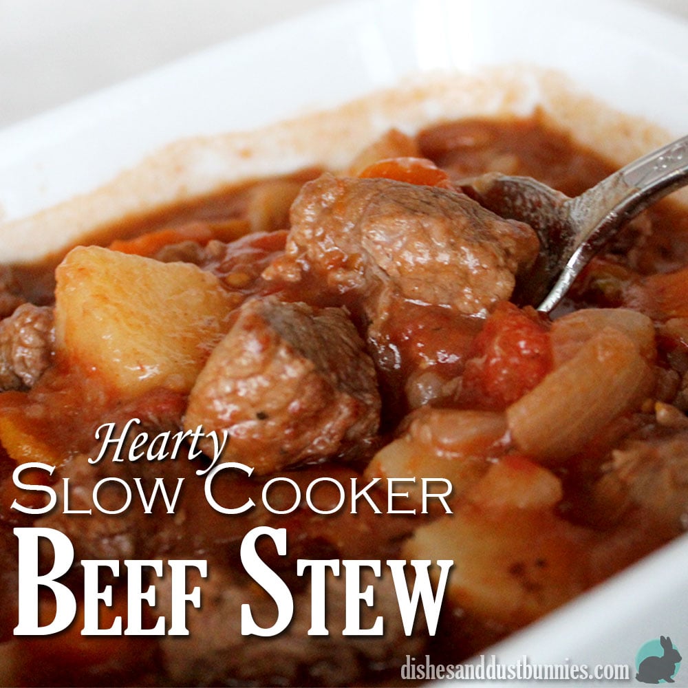 Hearty Slow Cooker Beef Stew