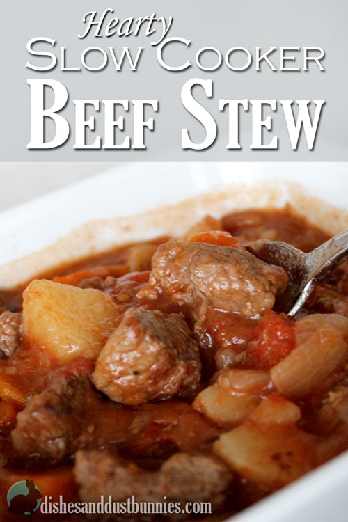 Hearty Slow Cooker Beef Stew