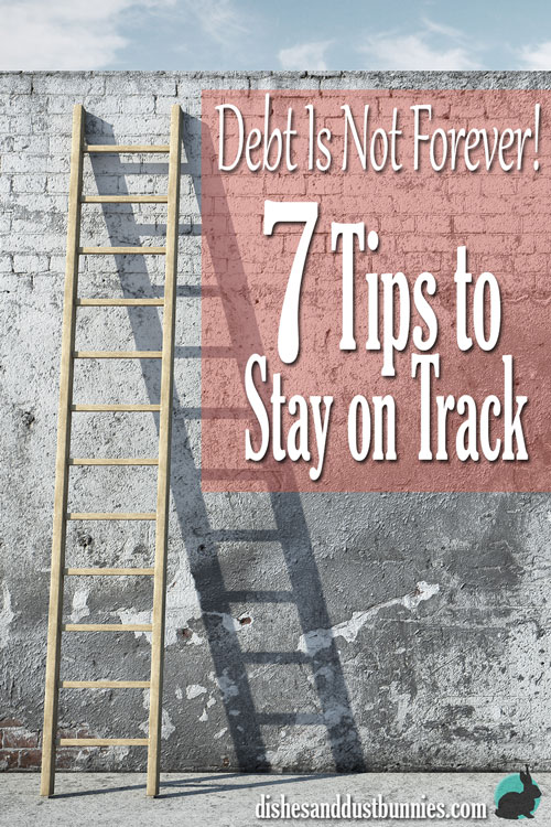 Debt Is Not Forever! 7 Tips to Stay on Track