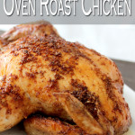 Garlic & Ginger Oven Roast Chicken