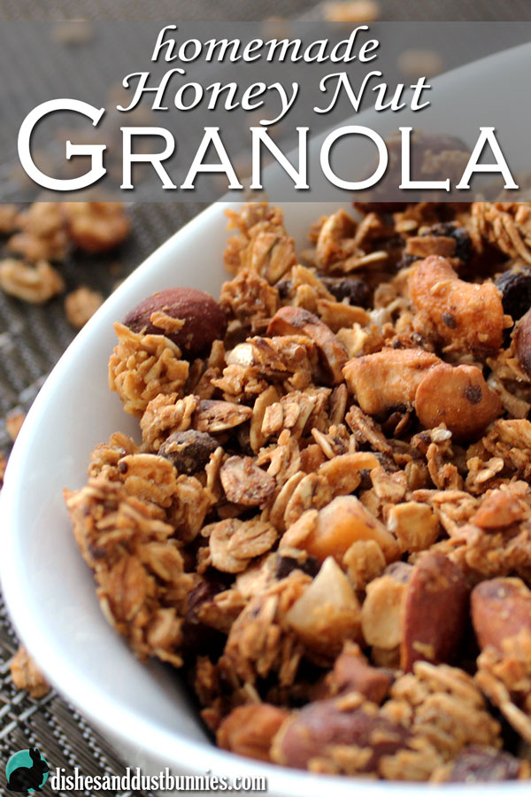 Homemade Honey Nut Granola Recipe
