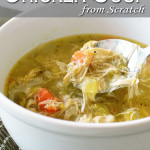 Old Fashioned Chicken Soup from Scratch