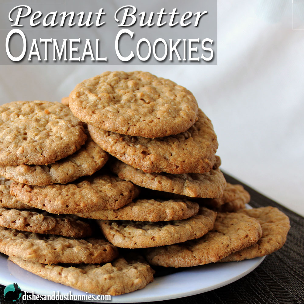 Peanut Butter Oatmeal Cookies