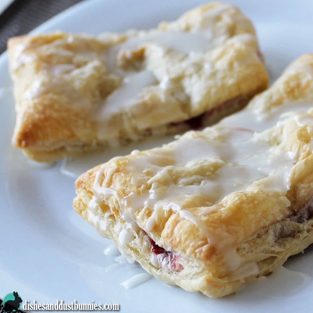 Homemade Toaster Strudel Pastries Dishes & Dust Bunnies