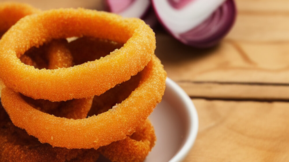 How to make perfect Crispy Onion Rings every time! - Dishes & Dust Bunnies