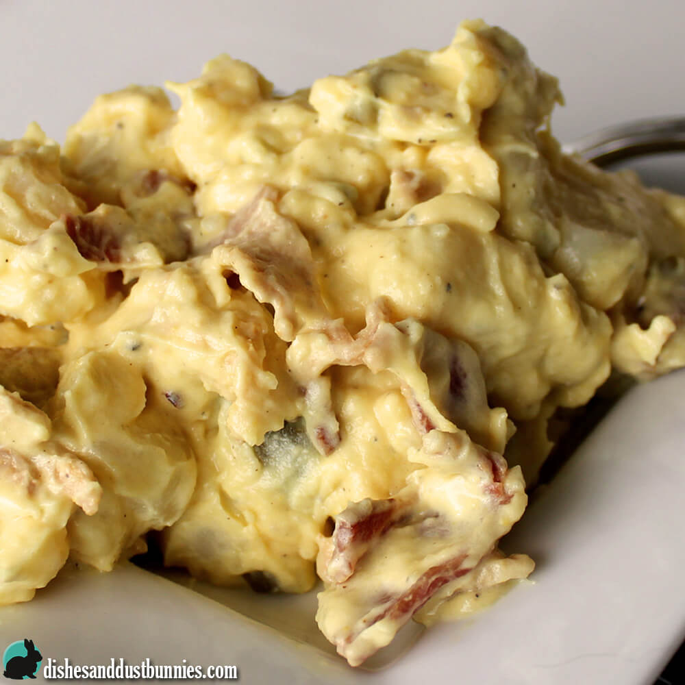Creamy Potato Salad with Bacon
