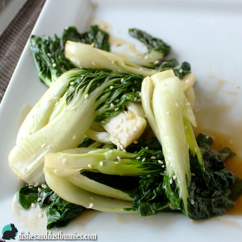 Ginger Sesame Bok Choy