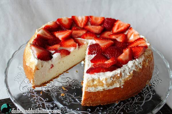 Strawberry Cheesecake from Dishes & Dust Bunnies