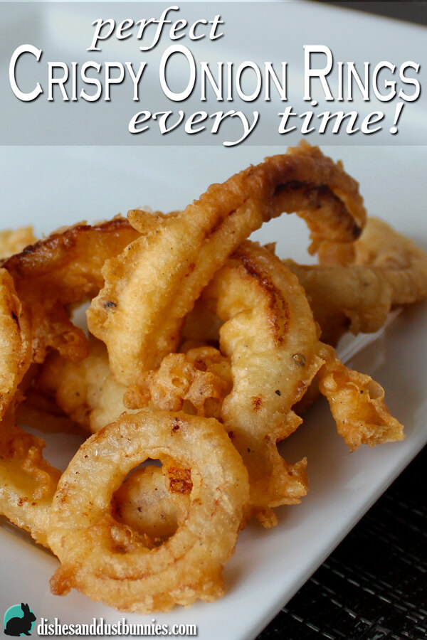 Perfect Crispy Onion Rings Every Time!