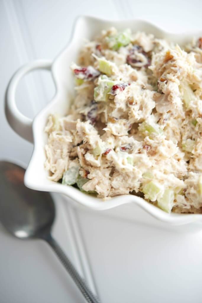 Cranberry Pecan Turkey Salad from Carries Experimental Kitchen