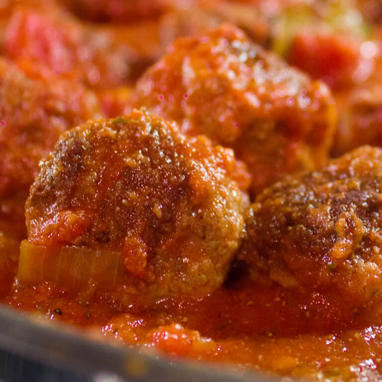 My Favorite way to prepare Spaghetti and Meatballs from dishesanddustbunnies.com