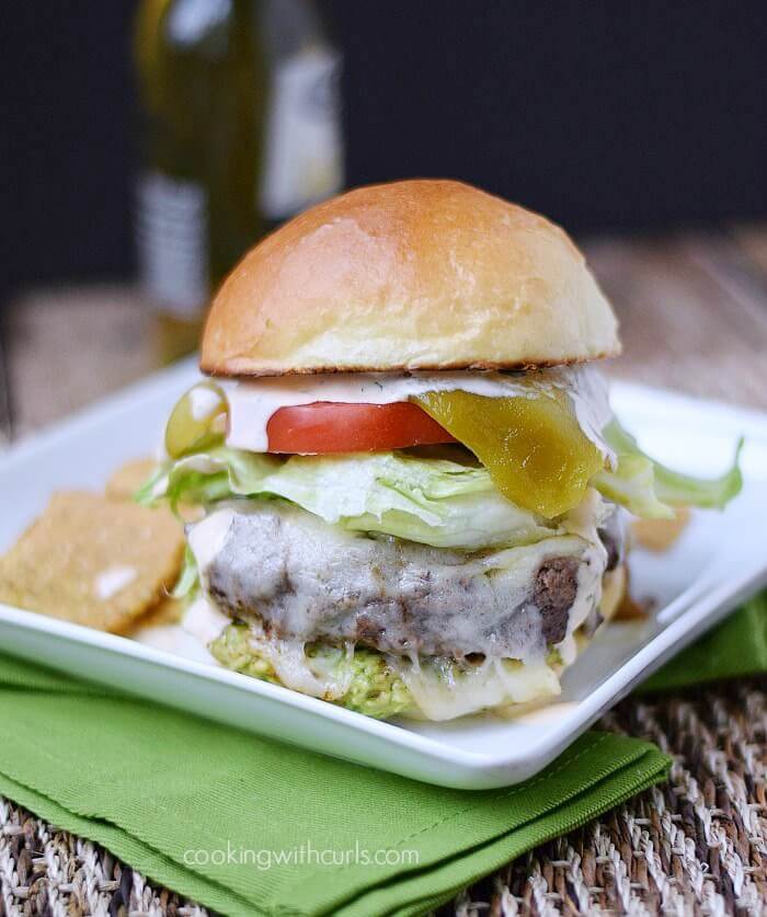 Santa Fe Burgers From Cooking with Curls