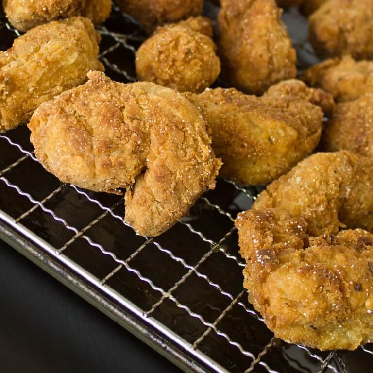 The Best Fried Shrimp Ever! from dishesanddustbunnies.com