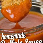 Homemade Buffalo Sauce from dishesanddustbunnies.com