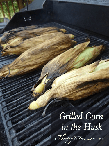 Grilled Corn on the Husk from Thrifty T's Treasures