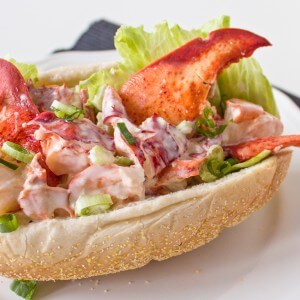 Lobster Roll from dishesanddustbunnies.com