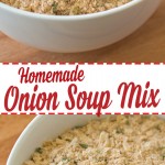 Homemade Onion Soup Mix Recipe from dishesanddustbunnies.com
