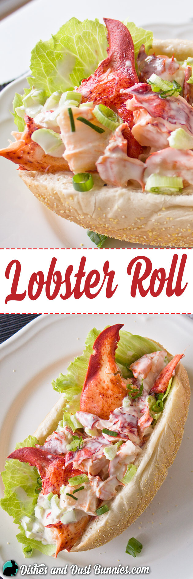 Lobster Roll from dishesanddustbunnies.com