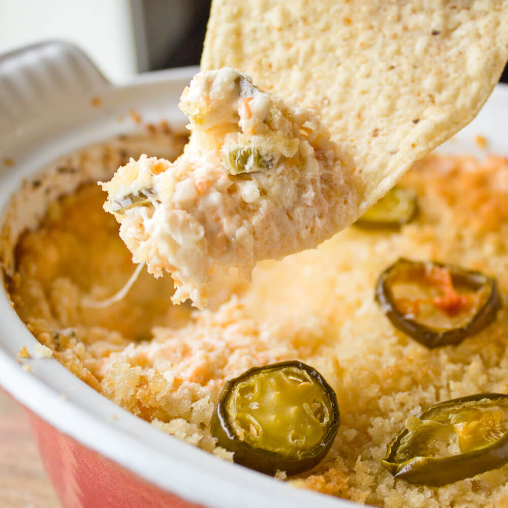 Jalapeno Popper Dip from Dishes & Dust Bunnies