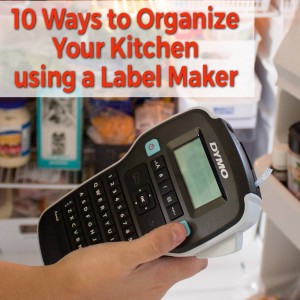 10 Ways to Organize Your Kitchen with the DYMO® LabelManager™ 160P Label Maker