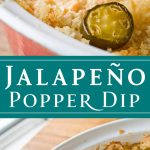 Jalapeno Popper Dip from dishesanddustbunnies.com