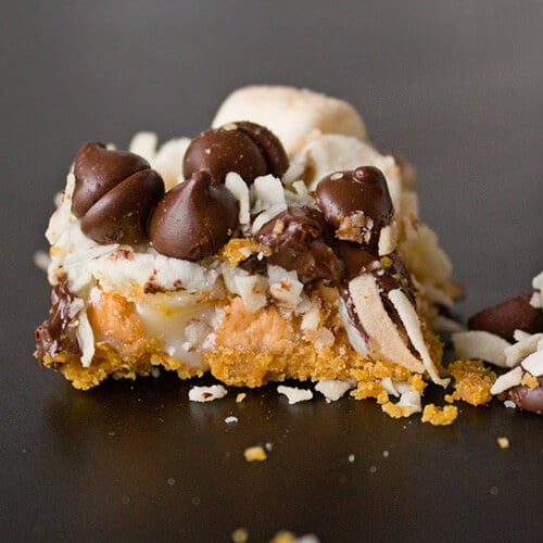 7 Layer Magic Bars from dishesanddustbunnies.com