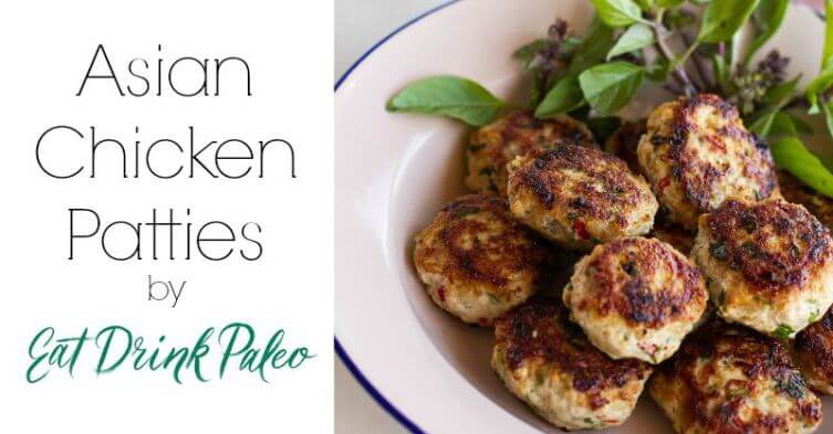 Asian Chicken Patties from And Here We Are