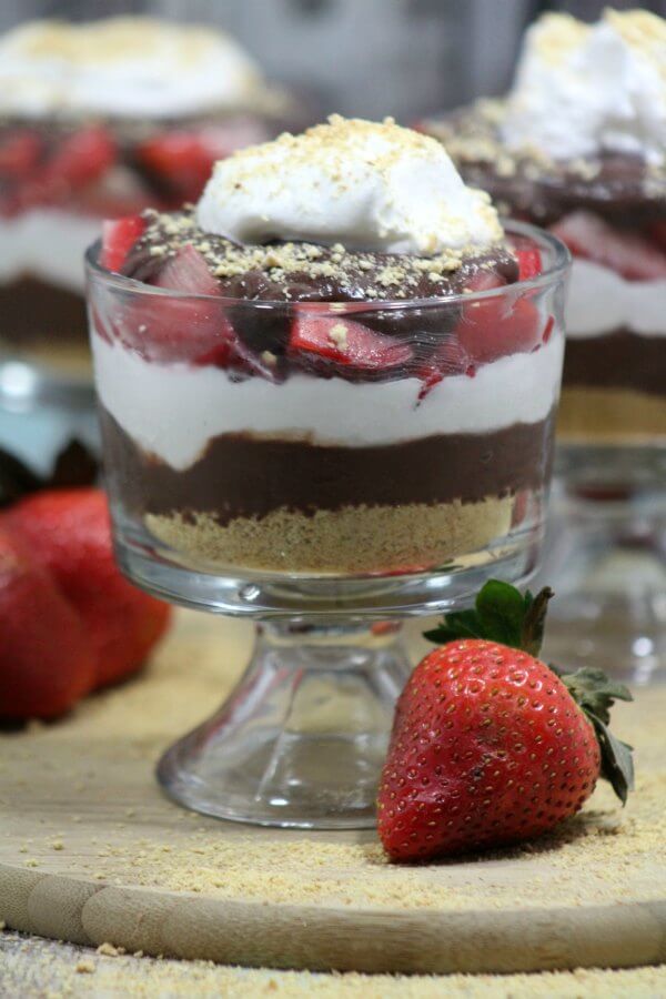 Strawberry S'mores Parfait from Practical Mommy