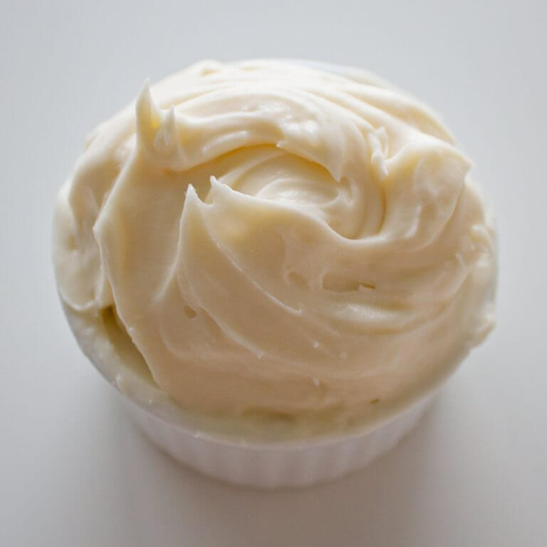 Homemade Cream Cheese Cinnamon Roll Icing from dishesanddustbunnies.com