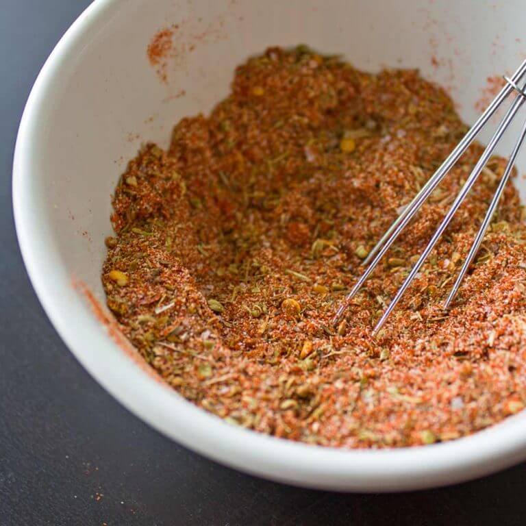 Homemade Cajun Seasoning Mix from dishesanddustbunnies.com