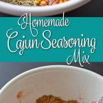 Homemade Cajun Seasoning Mix from dishesanddustbunnies.com