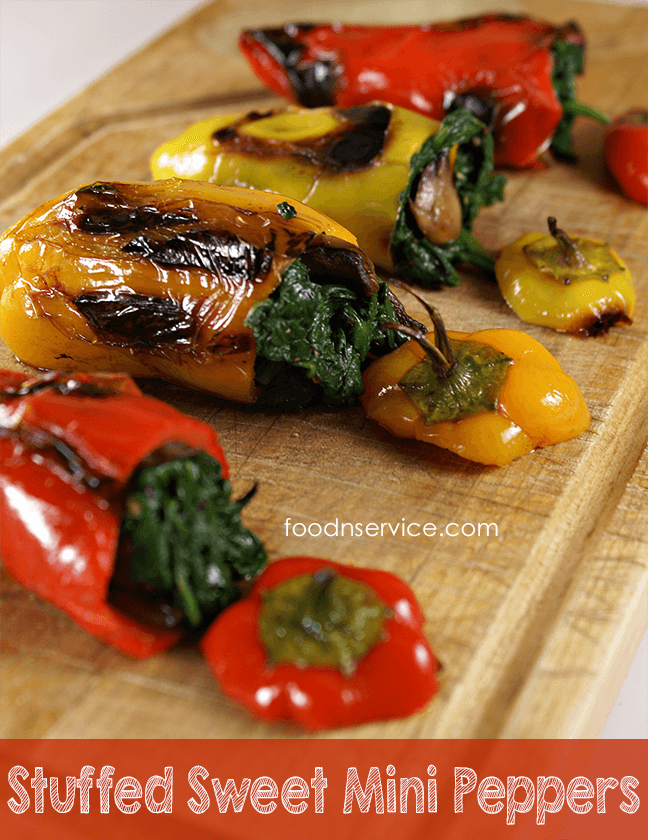 Vegetarian Stuffed Sweet Peppers from Foodnservice