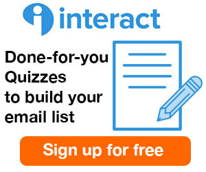 Done for you quizzes to build your email list - Click here to Sign Up for Free!