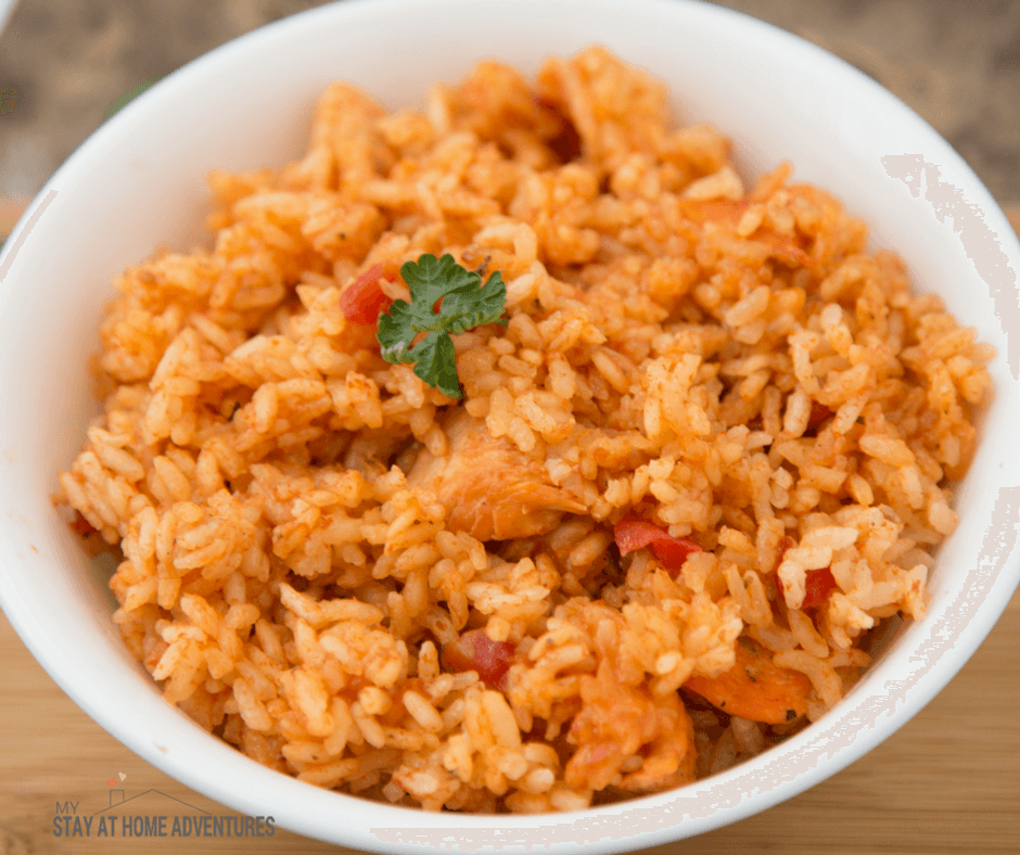 Instant Pot Spanish Rice with Chicken / Arroz Junto con Pollo from My Stay at Home Adventures