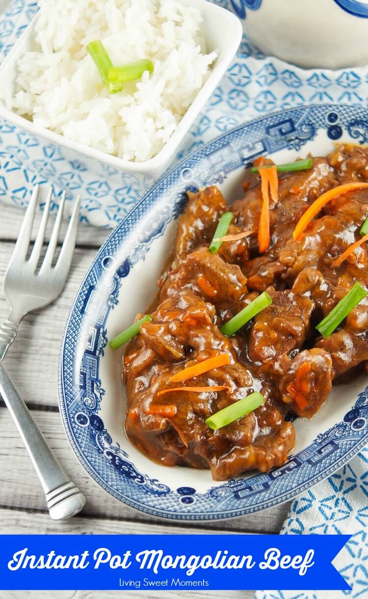 Melt in Your Mouth Instant Pot Mongolian Beef from Living Sweet Moments
