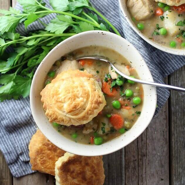 Chicken Pot Pie Soup from Taste and See