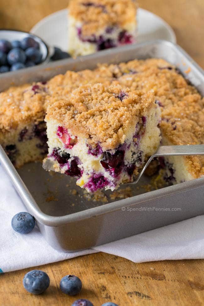 Blueberry Buckle from Spend with Pennies