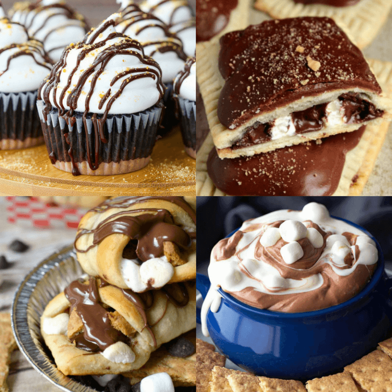 S'mores Recipes - dishesanddustbunnies.com