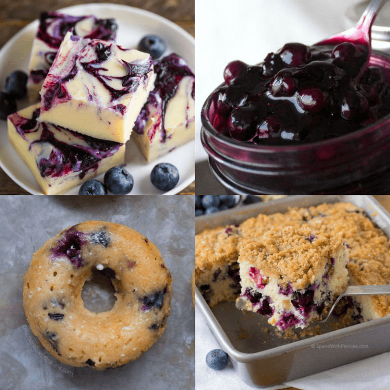 23 Best Blueberry Dessert Recipes - dishesanddustbunnies.com