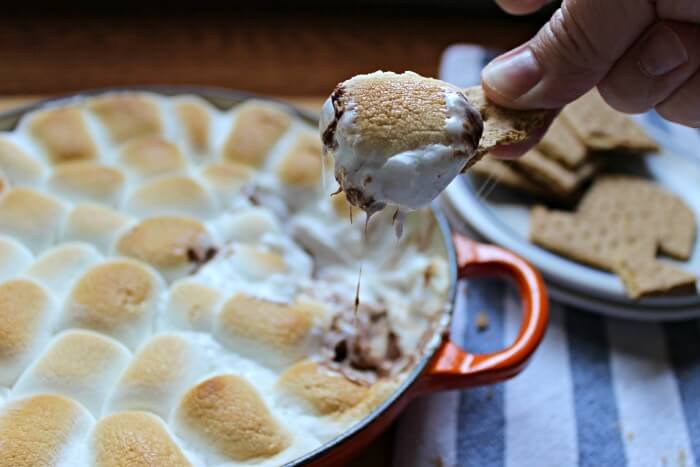 Smores Dip Recipe from Cleverly Simple