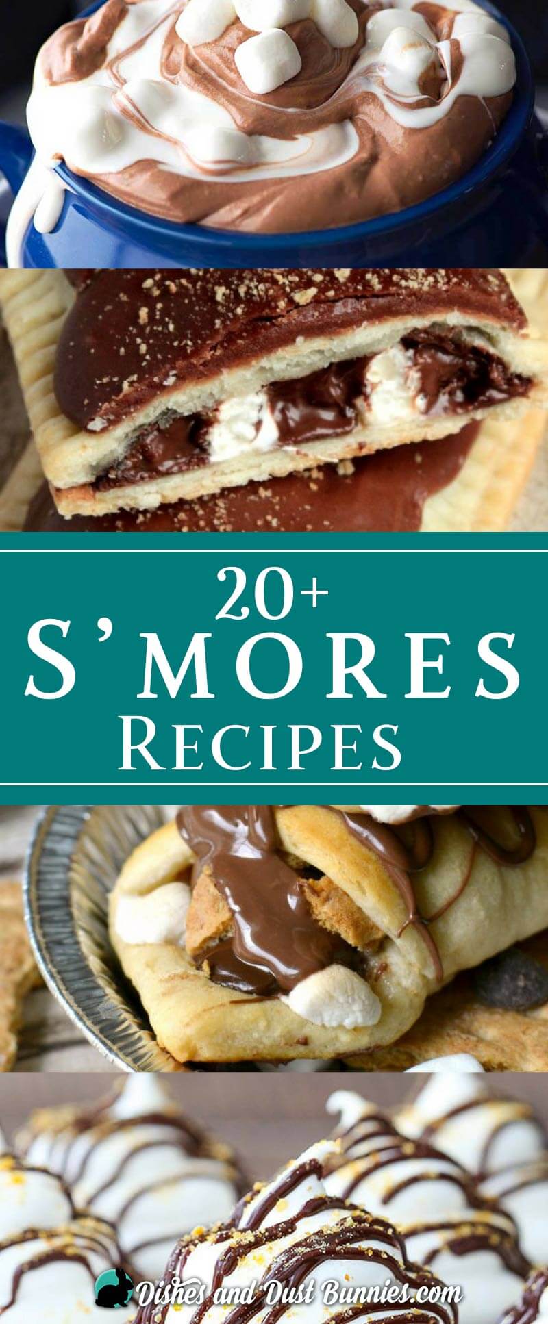 S'mores Recipes - dishesanddustbunnies.com
