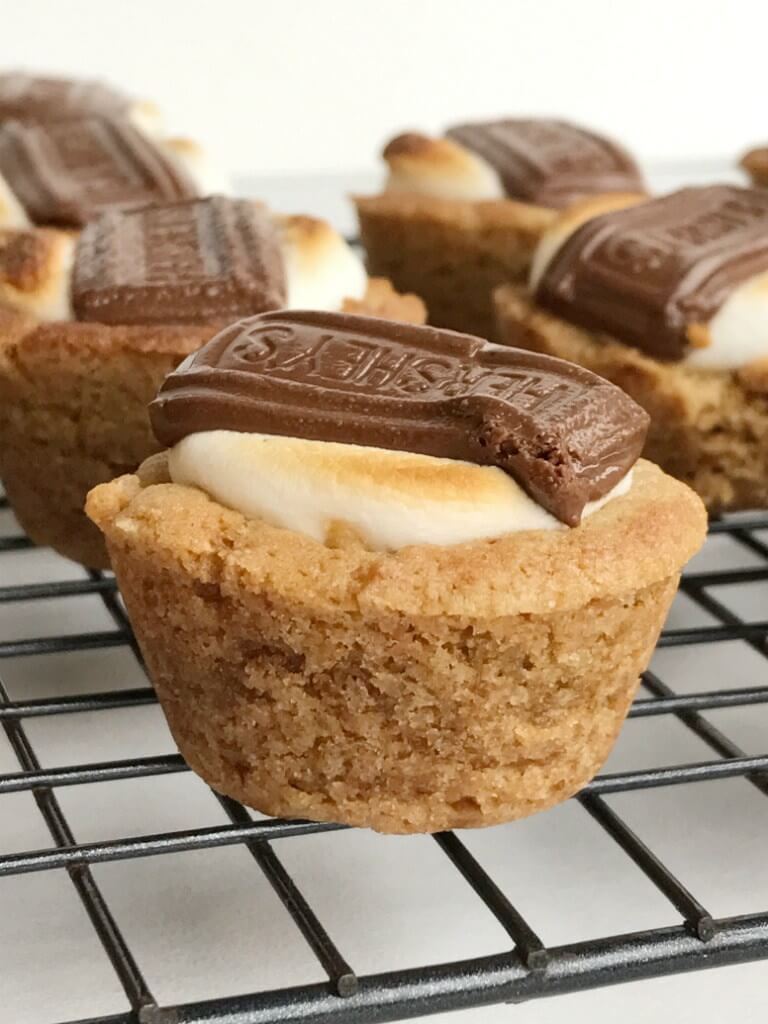 S'mores Cookie Cups from Together as Family