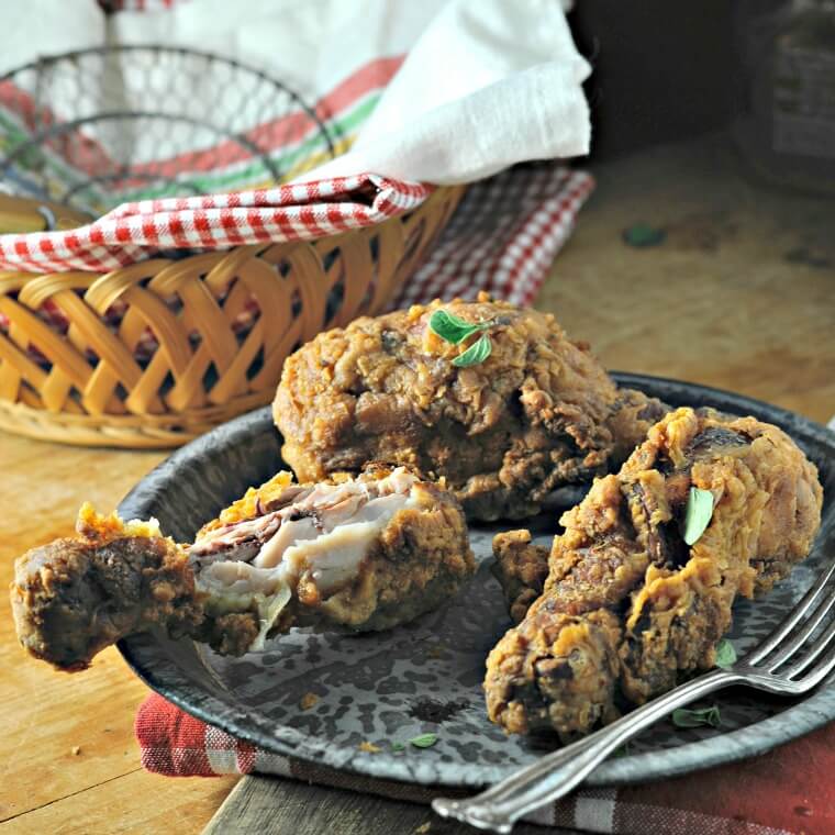 Perfect Fried Chicken from Leaves and Dishes