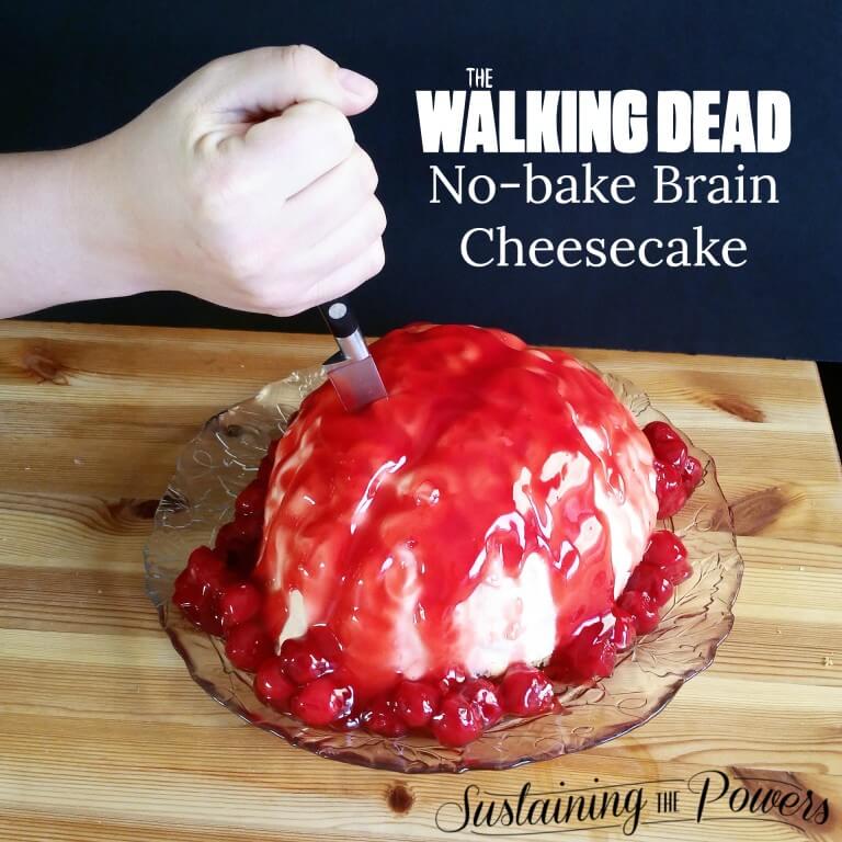 Walking Dead Brain Cheesecake from Sustaining the Powers