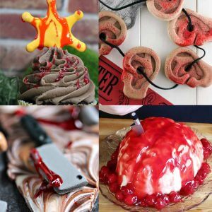 Killer Recipe Ideas for the Ultimate Zombie or The Walking Dead Themed Party - dishesanddustbunnies.com