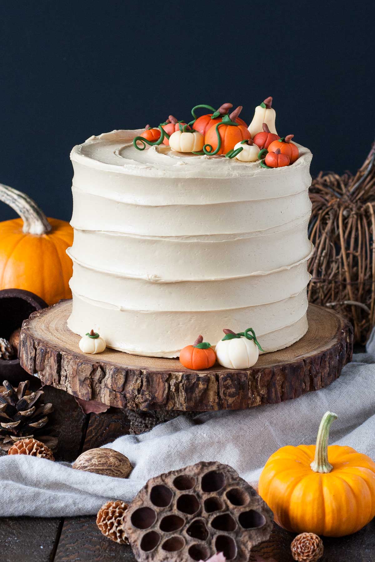 Pumpkin Spice Latte Cake from Liv For Cake