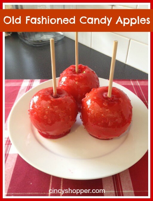 Old Fashioned Candy Apples from Cincy Shopper