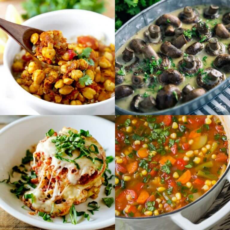 16 Meatless but Mighty Slow Cooker Recipes -dishesanddustbunnies.com