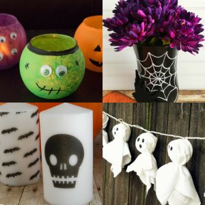 13 Easy DIY Halloween Decoration Ideas - dishesanddustbunnies.com